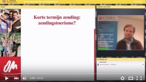 Webinar Korte termijn zending Corné Burger